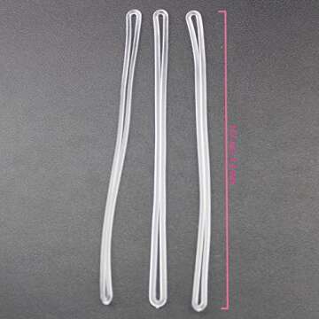 Durable 110 Pcs Luggage Loops for Easy Tagging