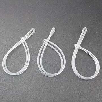 Durable 110 Pcs Luggage Loops for Easy Tagging