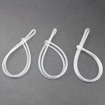 Durable 110 Pcs Luggage Loops for Easy Tagging