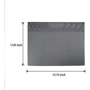 Premium Heat Resistant Silicone Repair Mat for Electronics Repair