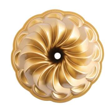 Nordic Ware Pirouette Bundt Pan - Durable, Nonstick Design