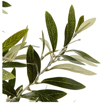 Stone & Beam Artificial Olive Tree Topiary for Home Decor