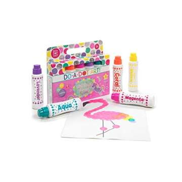 Do A Dot Art Marker Set for Kids - Ultra Bright Washable