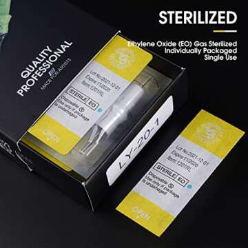 Dragonhawk Complete Rotary Tattoo Pen Machine Kit For Mast Tour Permanent Makeup 20Pcs Cartridges Needles Power Supply Color Inks for Tattoo Studio Artists 366H