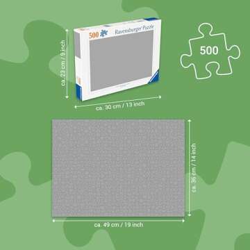 Ravensburger Puppy Pals Jigsaw Puzzle - 500 Unique Pieces | Softclick Technology Fun and Educational...