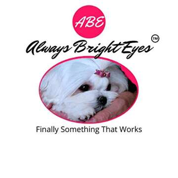Always Bright Eyes - Super Whitening and Clarifying Shampoo with Optical Brighteners. Tearless Shampoo for Dogs and Puppies, Whitening and Deep Cleaning, Tear Stain Remover
