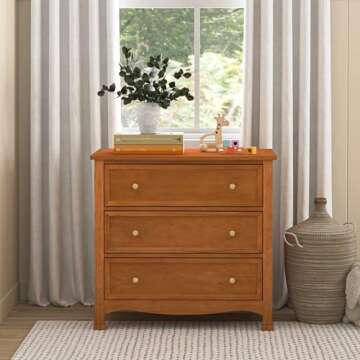 DaVinci Kalani 3-Drawer Dresser in Chestnut