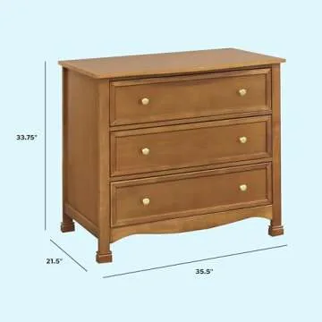 DaVinci Kalani 3-Drawer Dresser in Chestnut