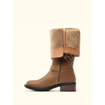 DREAM PAIRS Elegant Knee High Riding Boots for Women