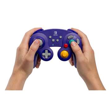 PowerA Wireless GameCube Style Controller for Nintendo Switch - Purple