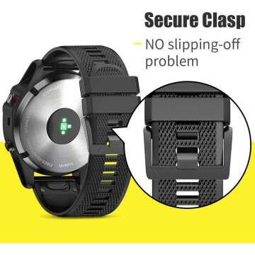 ANCOOL Silicone Band for Fenix 5/6/7 - 22mm