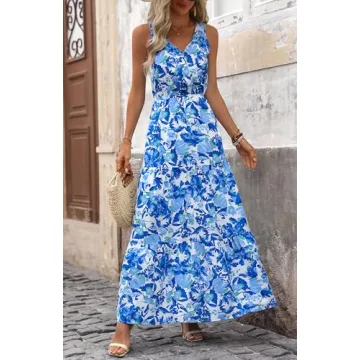 Elegant Summer Maxi Dress for Weddings and Vacations