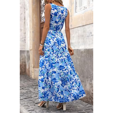 Elegant Summer Maxi Dress for Weddings and Vacations