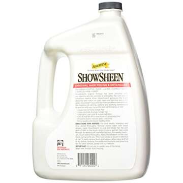 Absorbine ShowSheen Hair Polish One Gallon - Grooming Essential