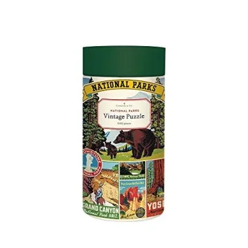 Cavallini National Parks 1000 Piece Puzzle for Nature Lovers