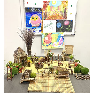 Craft Unique Projects with ECOVENIK Wood Sticks for Crafts