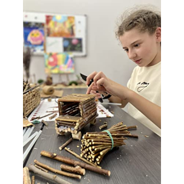 Craft Unique Projects with ECOVENIK Wood Sticks for Crafts