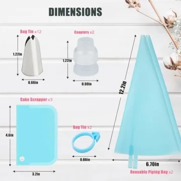 Master Baking with the Ultimate Piping Bag Set for Creative Design