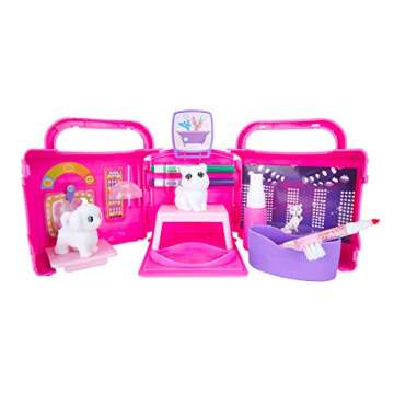 Crayola Scribble Scrubbie Pets, Beauty Salon Playset with Toy Pets, Gift for Kids