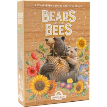 Grandpa Beck's Games The Bears and The Bees | Strategic Tile Laying Card Game for Kids, Teens, Famil...