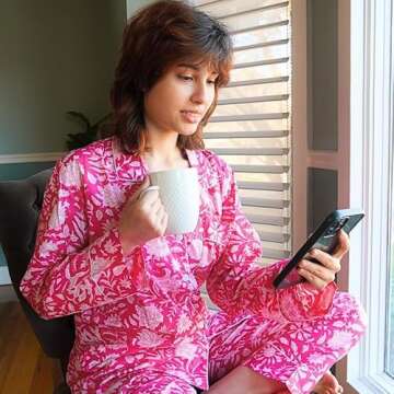 Huar Cotton Pajamas - Luxurious Women's Sleepwear Set