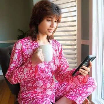 Huar Cotton Pajamas - Luxurious Women's Sleepwear Set