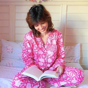 Huar Cotton Pajamas - Luxurious Women's Sleepwear Set