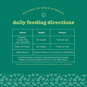 Natural Science Vitamin C Support for Guinea Pigs - 8.4 oz