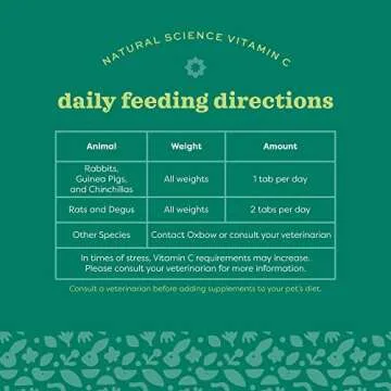 Natural Science Vitamin C Support for Guinea Pigs - 8.4 oz