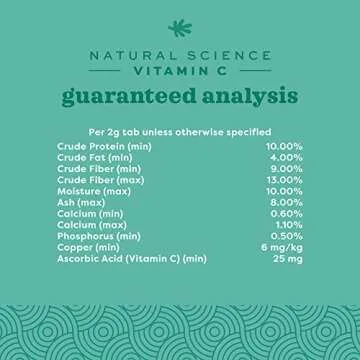 Natural Science Vitamin C Support for Guinea Pigs - 8.4 oz