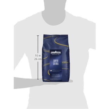 Lavazza Super Crema Coffee 2.2lb Whole Bean Roast