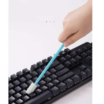 Crevice Cleaning Brush, Crevice Cleaning Tools kit, Disposable Toilet Brush,Crevice Cleaning Brushes...