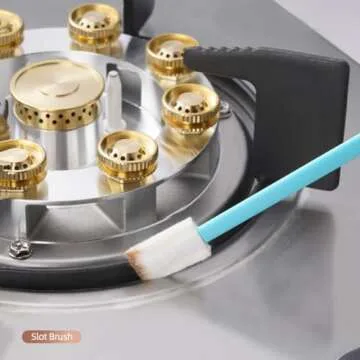 Crevice Cleaning Brush, Crevice Cleaning Tools kit, Disposable Toilet Brush,Crevice Cleaning Brushes for Household Use, Detailing Cleaning Tools for Car (20, Multi)