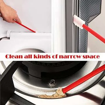 Crevice Cleaning Brush, Crevice Cleaning Tools kit, Disposable Toilet Brush,Crevice Cleaning Brushes for Household Use, Detailing Cleaning Tools for Car (20, Multi)