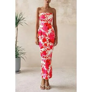 Stylish PRETTYGARDEN Floral Maxi Dress for Women