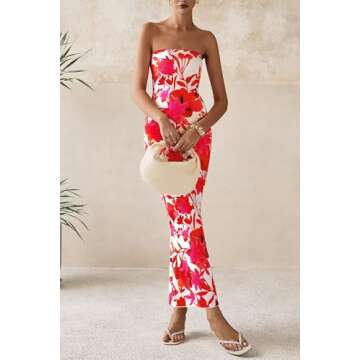 Stylish PRETTYGARDEN Floral Maxi Dress for Women