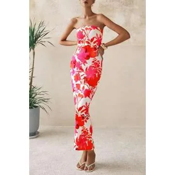 Stylish PRETTYGARDEN Floral Maxi Dress for Women