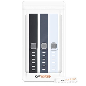 kwmobile TPU Fitbit Flex Bands Set Stylish Durable Comfort