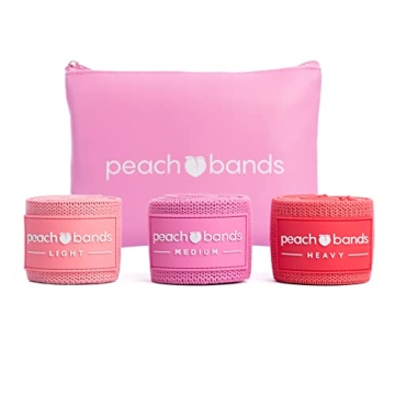 Peach Bands Hip Band Set for Fitness and Glute Workouts