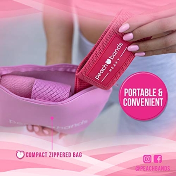 Peach Bands Hip Band Set for Fitness and Glute Workouts