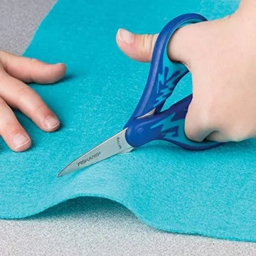 Fiskars Left-Handed Kids Scissors - Perfect for Crafting