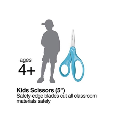 Fiskars Left-Handed Kids Scissors - Perfect for Crafting