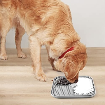 Coomazy Lick Mat for Dogs and Cats - Slow Feeder Mat