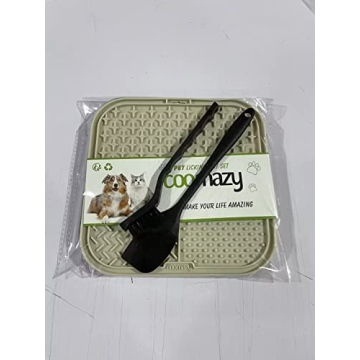 Coomazy Lick Mat for Dogs and Cats - Slow Feeder Mat