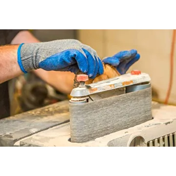 G & F 12 Pairs Medium Rubber Latex Work Gloves