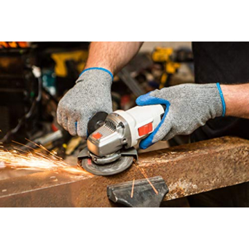 G & F 12 Pairs Medium Rubber Latex Work Gloves