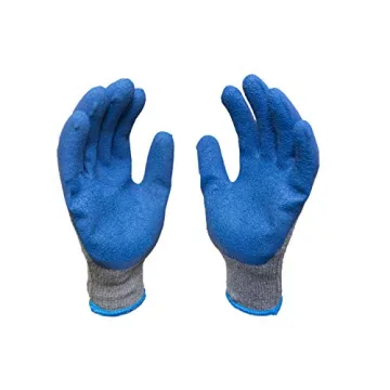 G & F 12 Pairs Medium Rubber Latex Work Gloves