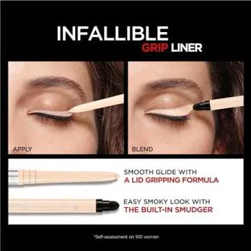 L’Oreal 36HR Waterproof Gel Eyeliner - Bright Nude Pencil