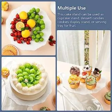 BPFY 10 Inch Cake Stand for Weddings & Events