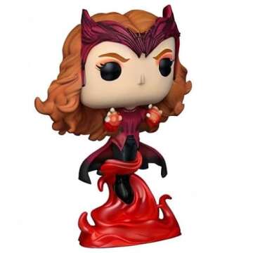 Funko In Stock: Pop! Marvel: Doctor Strange in the Multiverse of Madness - Scarlet Witch Floating (Special Edition Exclusive), Multicolor